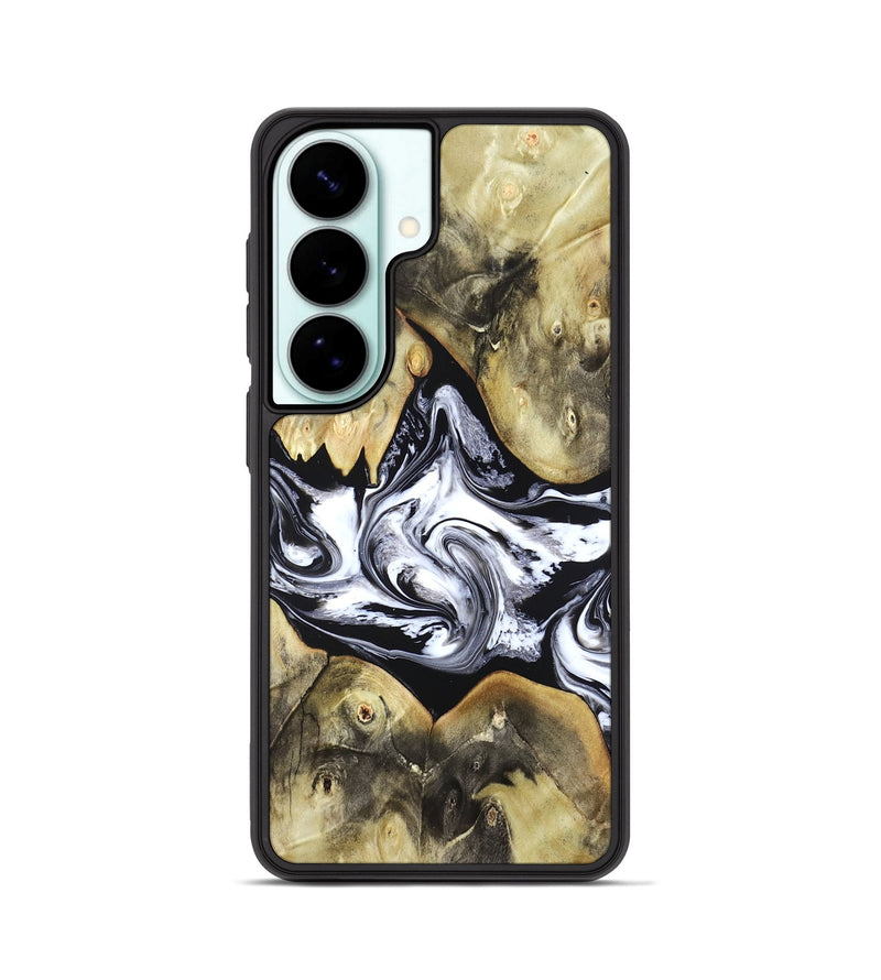Galaxy S26 Wood Phone Case - Jameson (Black & White, 822807)