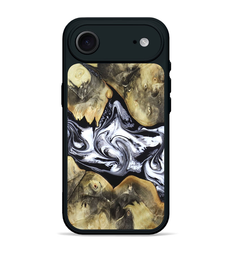 iPhone 17 Air Wood Phone Case - Jameson (Black & White, 822807)