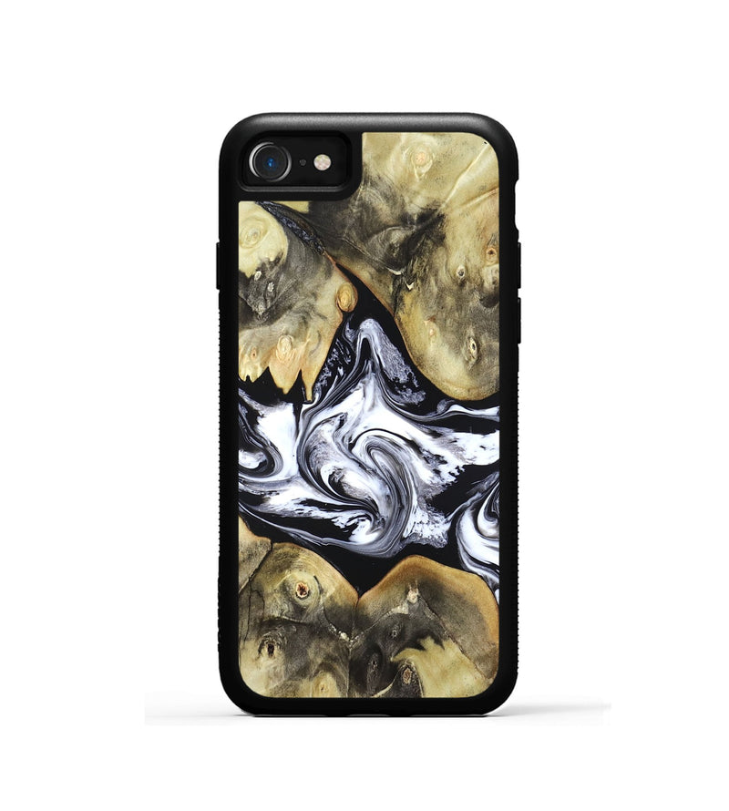 iPhone SE Wood Phone Case - Jameson (Black & White, 822807)