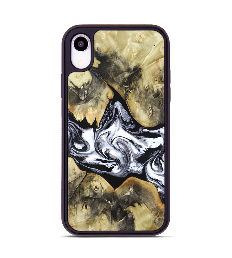 iPhone Xr Wood Phone Case - Jameson (Black & White, 822807)