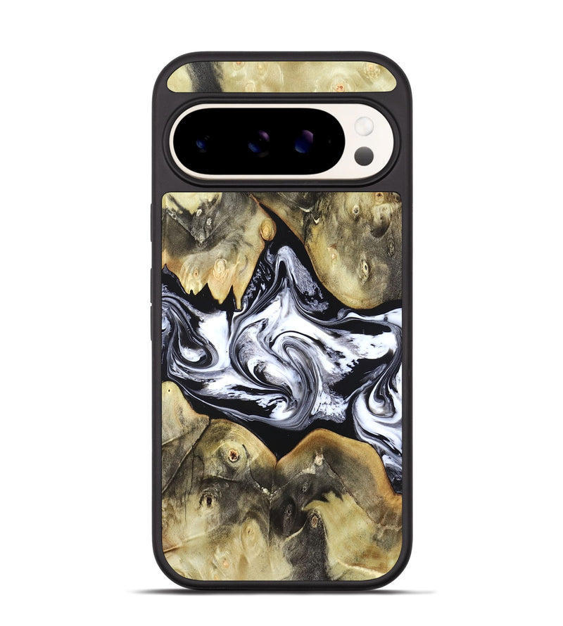 Pixel 9 Wood Phone Case - Jameson (Black & White, 822807)