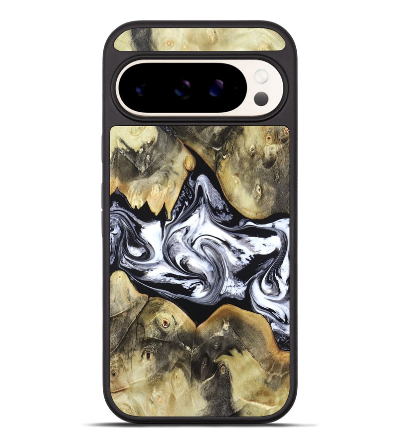 Pixel 9 Pro XL Wood Phone Case - Jameson (Black & White, 822807)