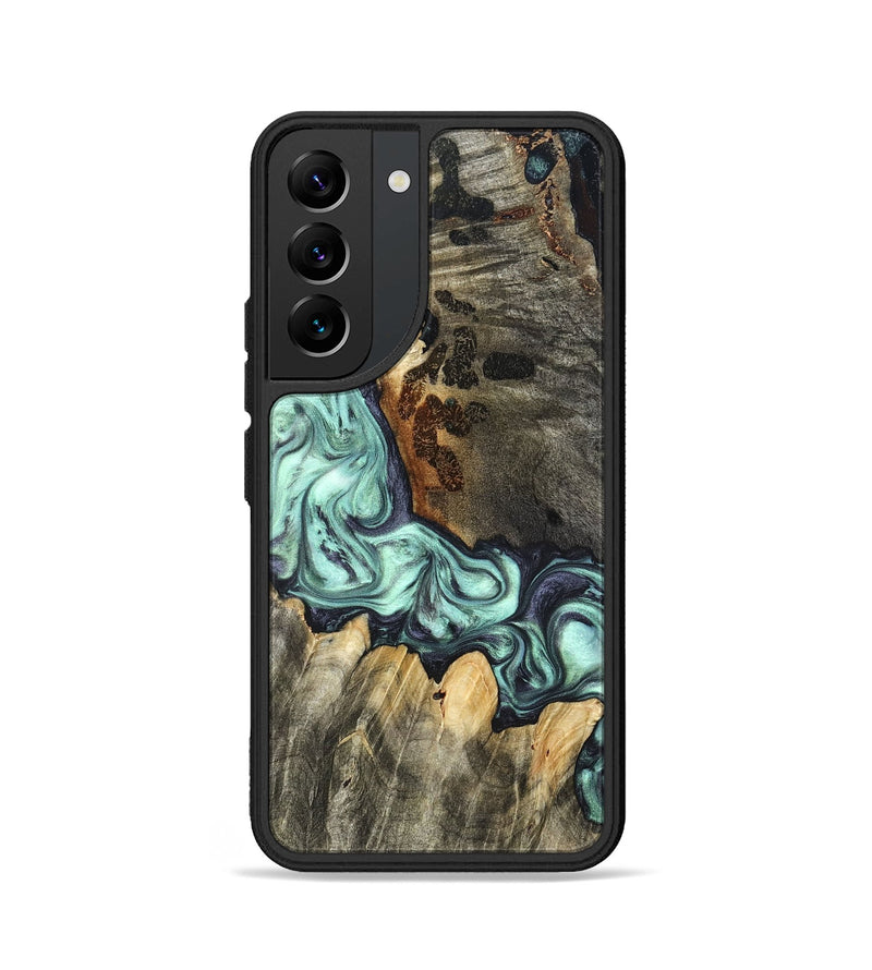 Galaxy S22 Wood Phone Case - Rudy (Green, 822814)