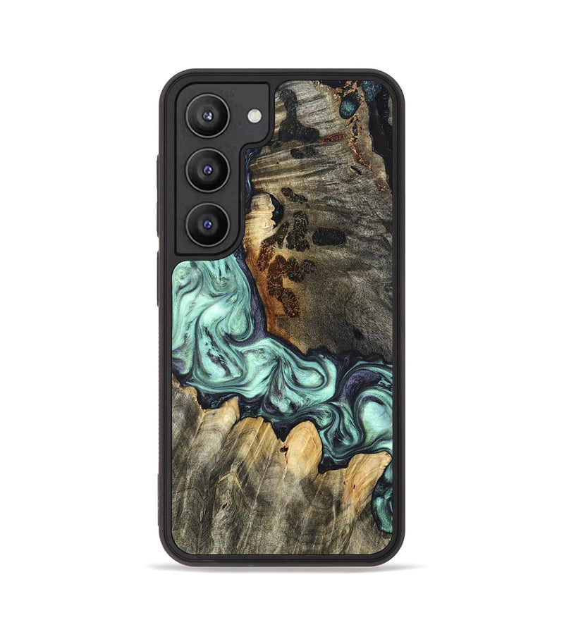 Galaxy S23 Wood Phone Case - Rudy (Green, 822814)