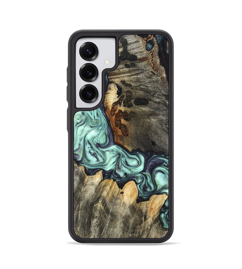 Galaxy S25 Wood Phone Case - Rudy (Green, 822814)