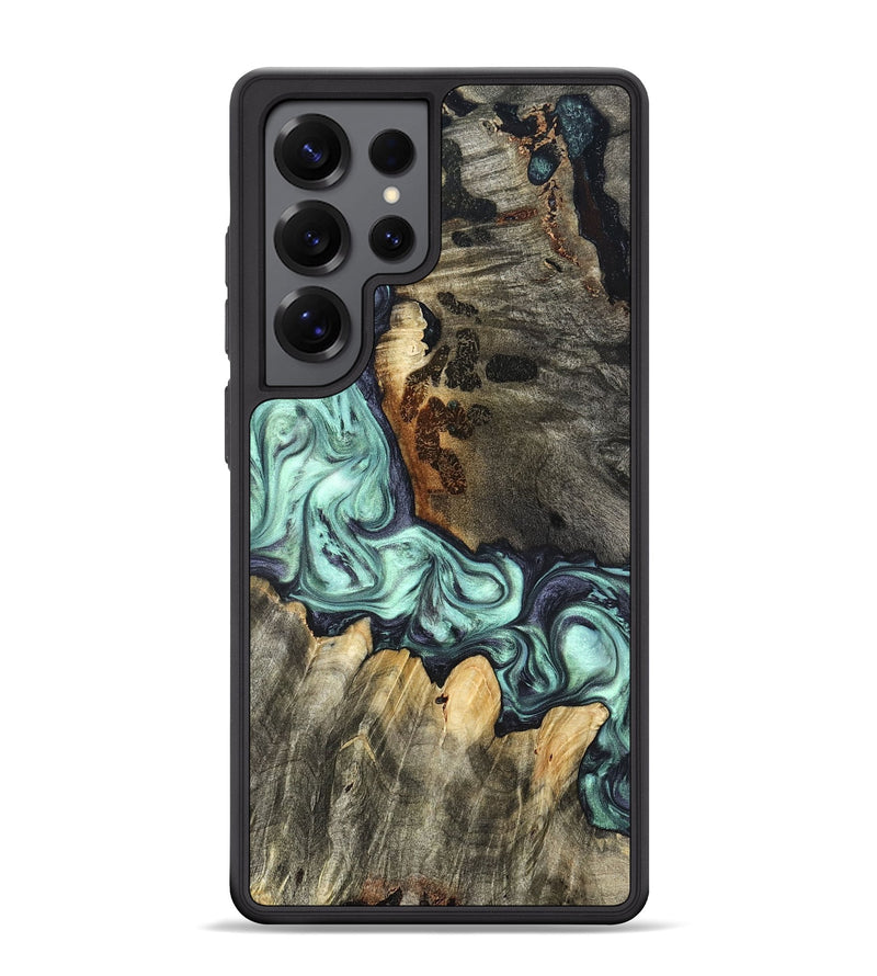 Galaxy S25 Ultra Wood Phone Case - Rudy (Green, 822814)