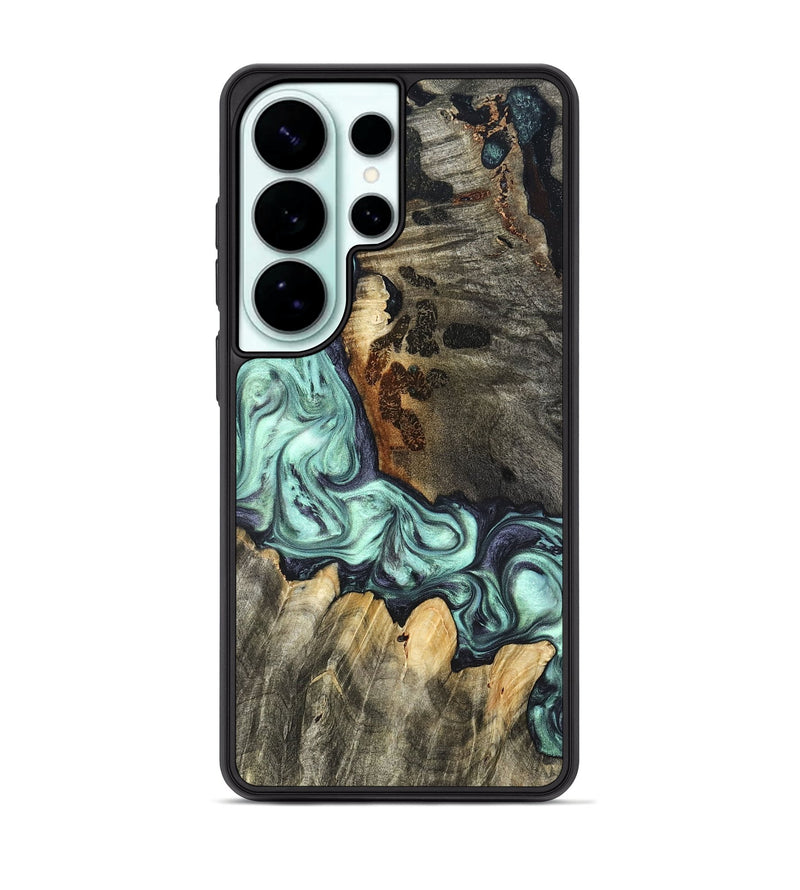 Galaxy S26 Ultra Wood Phone Case - Rudy (Green, 822814)