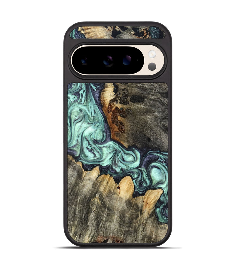 Pixel 10 Wood Phone Case - Rudy (Green, 822814)
