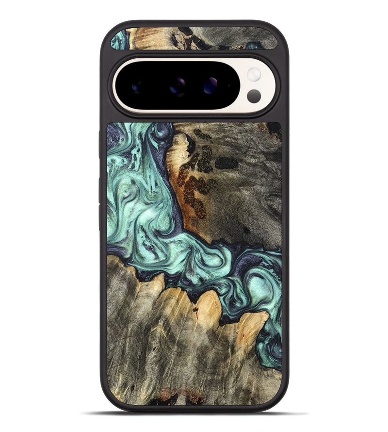 Pixel 9 Pro XL Wood Phone Case - Rudy (Green, 822814)