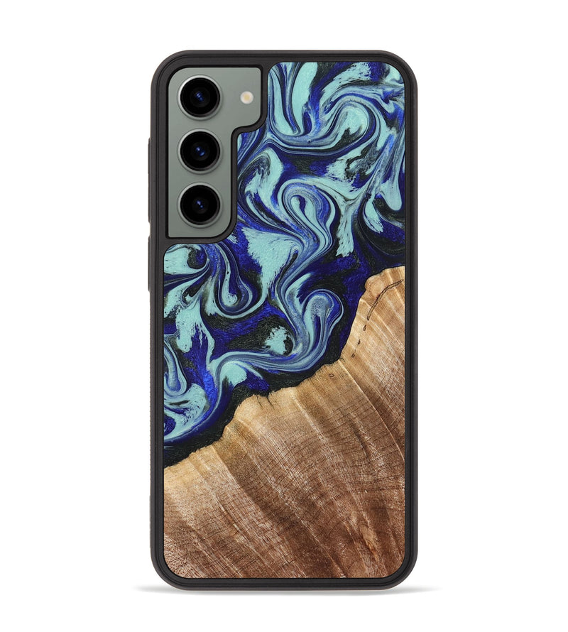 Galaxy S23 Plus Wood Phone Case - Lavon (Blue, 822818)