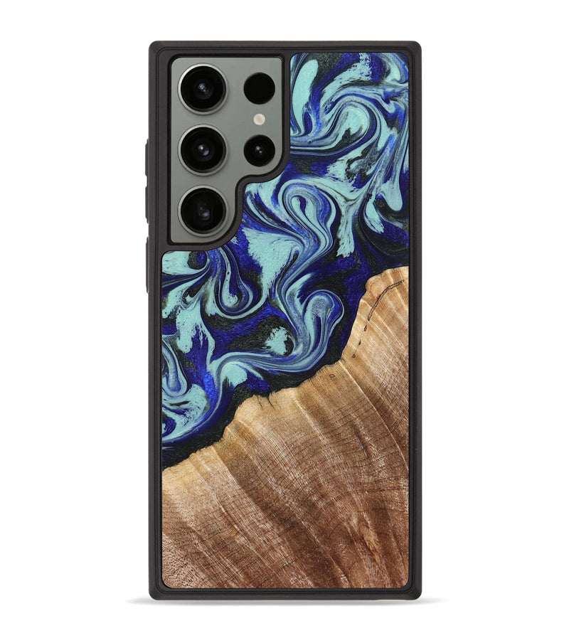 Galaxy S23 Ultra Wood Phone Case - Lavon (Blue, 822818)