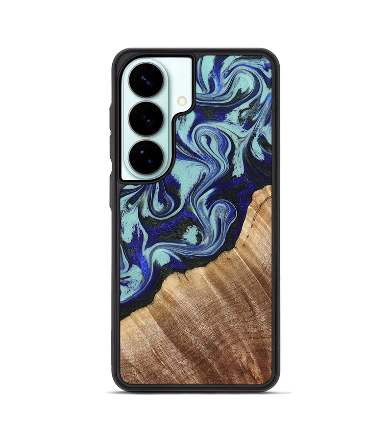 Galaxy S26 Wood Phone Case - Lavon (Blue, 822818)