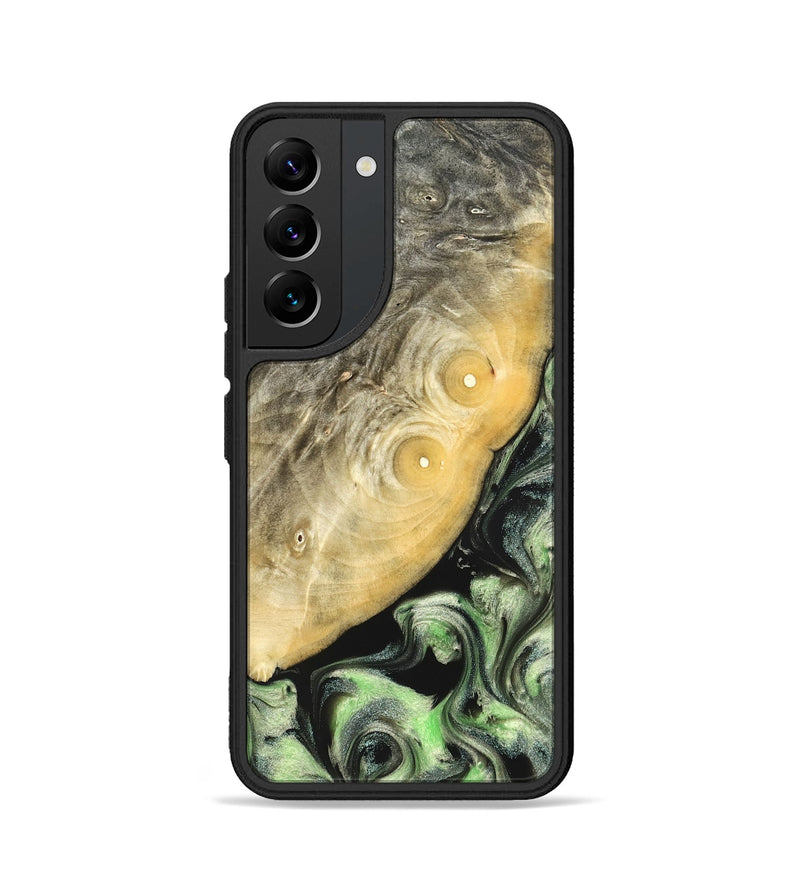 Galaxy S22 Wood Phone Case - Irving (Green, 822819)