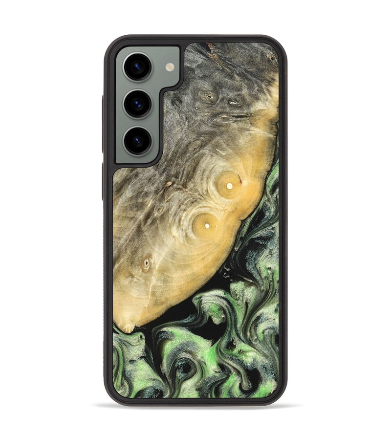 Galaxy S23 Plus Wood Phone Case - Irving (Green, 822819)
