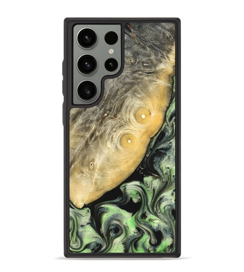 Galaxy S23 Ultra Wood Phone Case - Irving (Green, 822819)