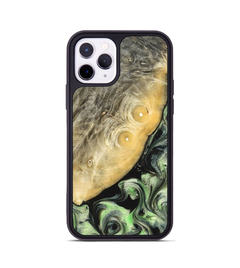 iPhone 11 Pro Wood Phone Case - Irving (Green, 822819)