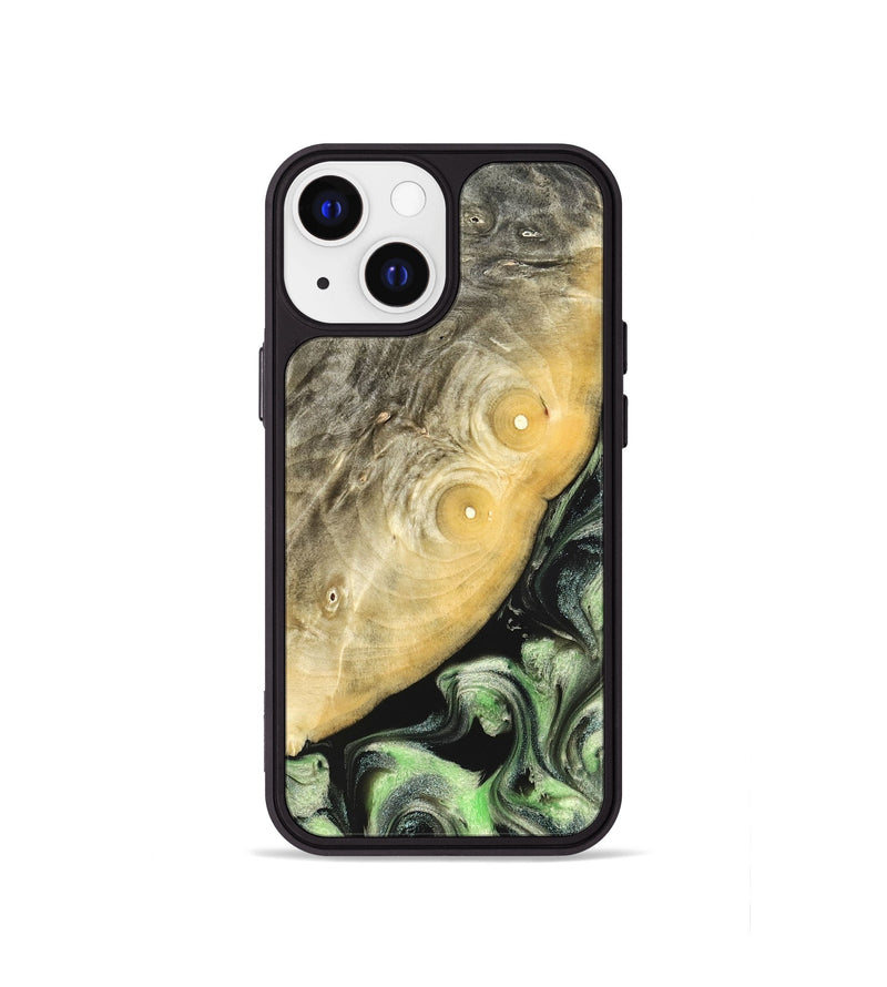 iPhone 13 mini Wood Phone Case - Irving (Green, 822819)