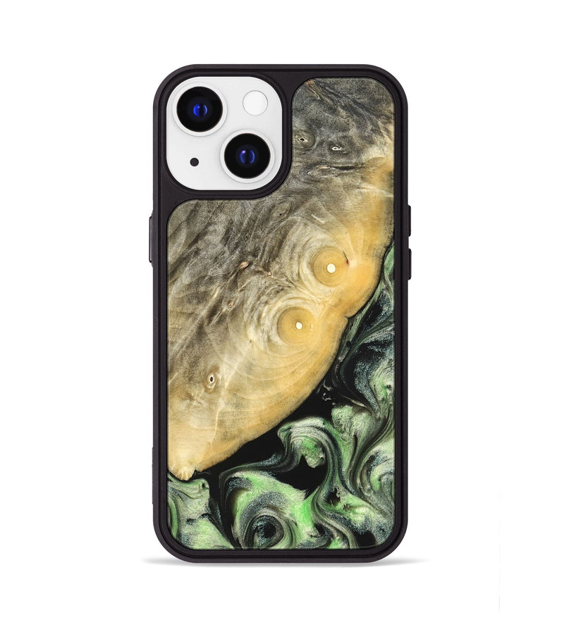 iPhone 13 Wood Phone Case - Irving (Green, 822819)
