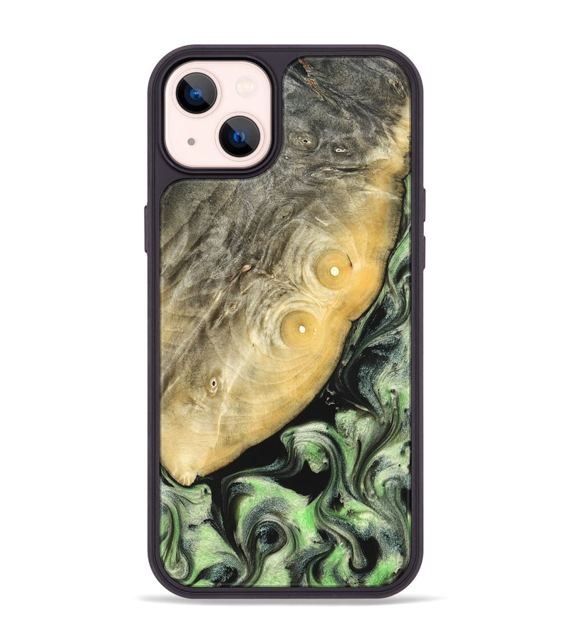 iPhone 14 Plus Wood Phone Case - Irving (Green, 822819)