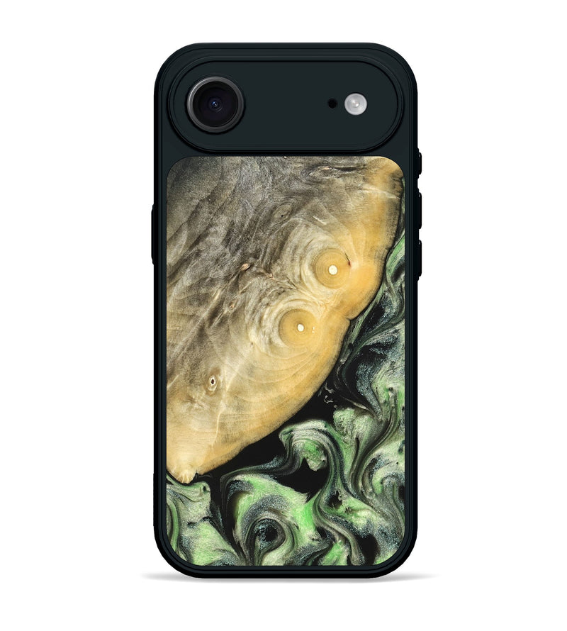 iPhone 17 Air Wood Phone Case - Irving (Green, 822819)