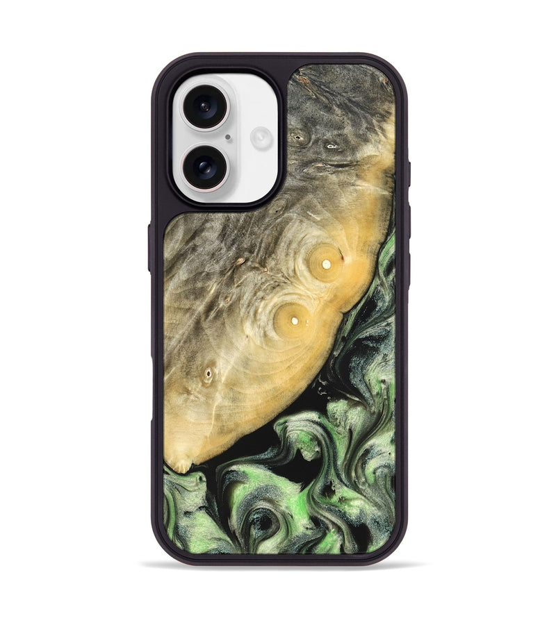iPhone 17 Wood Phone Case - Irving (Green, 822819)