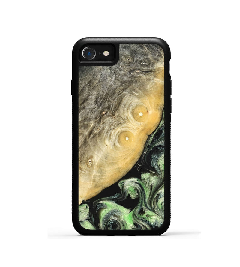iPhone SE Wood Phone Case - Irving (Green, 822819)
