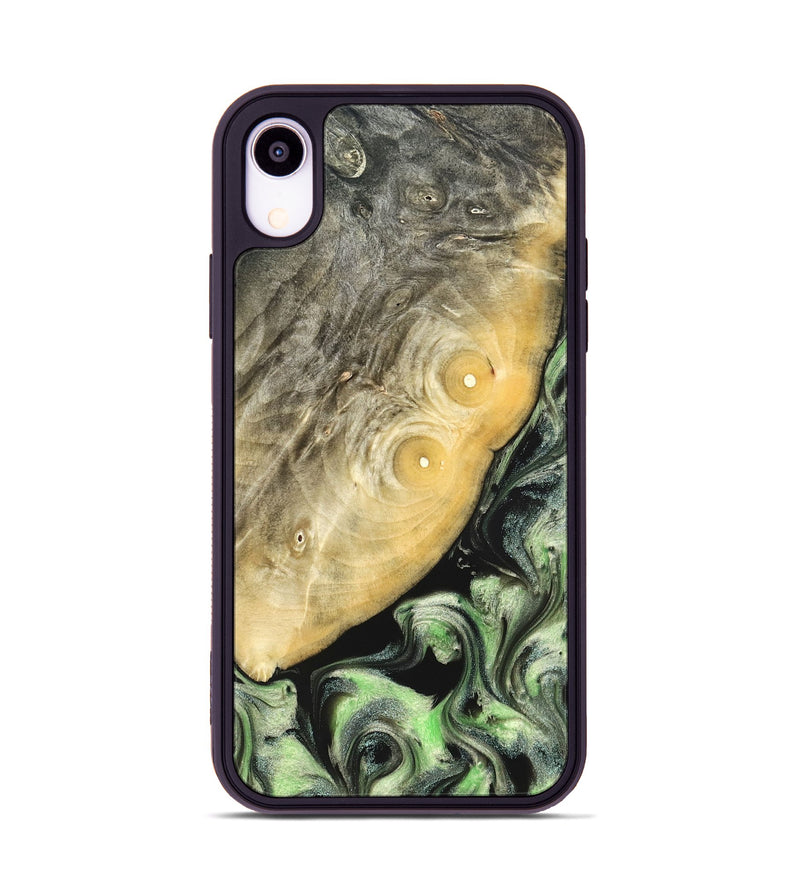 iPhone Xr Wood Phone Case - Irving (Green, 822819)
