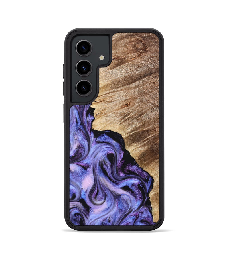 Galaxy S24 Wood Phone Case - Tamra (Purple, 822826)