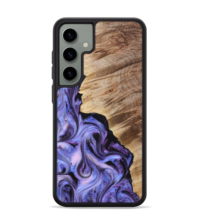 Galaxy S24 Plus Wood Phone Case - Tamra (Purple, 822826)
