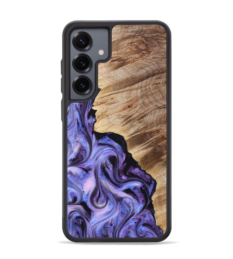 Galaxy S25 Plus Wood Phone Case - Tamra (Purple, 822826)