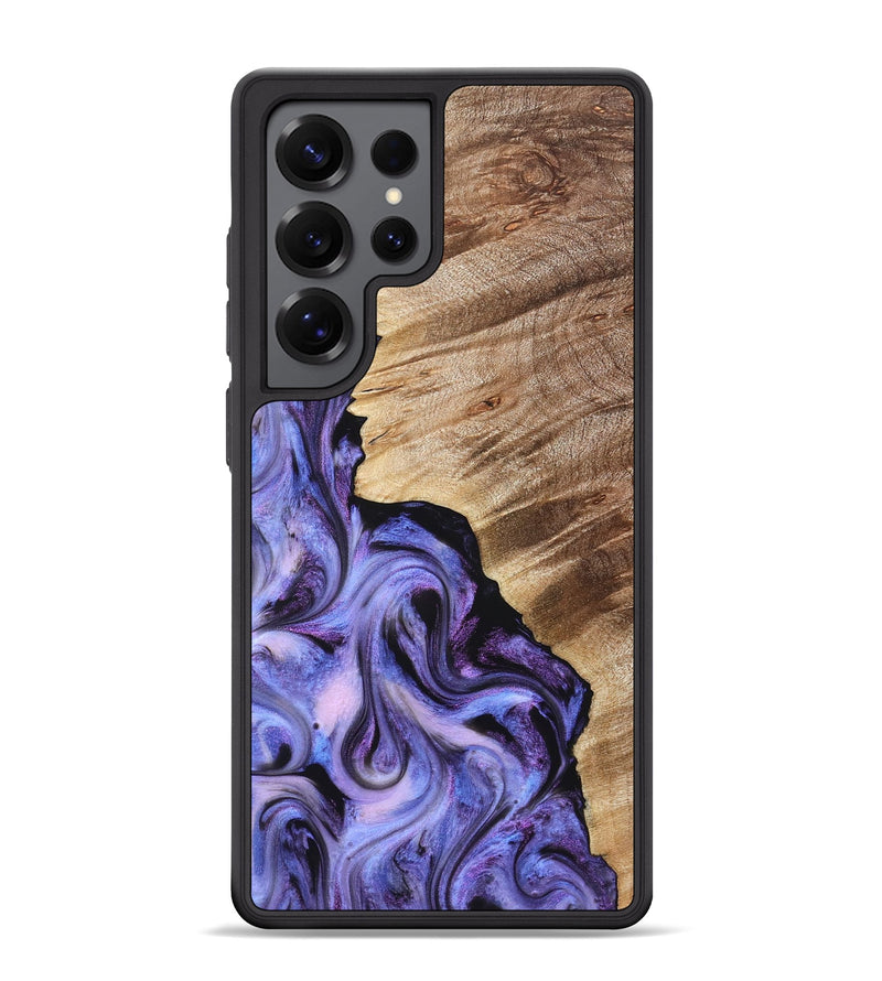 Galaxy S25 Ultra Wood Phone Case - Tamra (Purple, 822826)