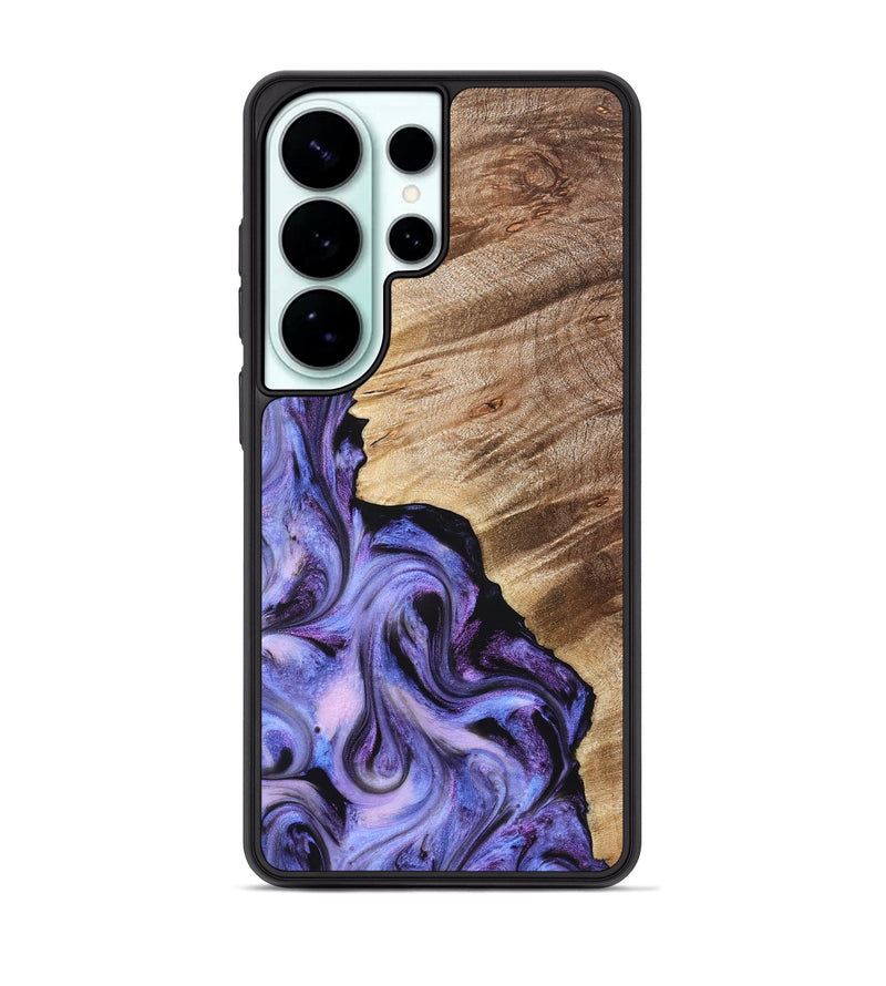 Galaxy S26 Ultra Wood Phone Case - Tamra (Purple, 822826)