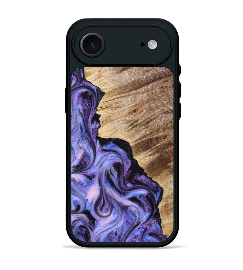 iPhone 17 Air Wood Phone Case - Tamra (Purple, 822826)