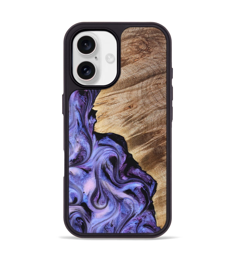 iPhone 17 Wood Phone Case - Tamra (Purple, 822826)