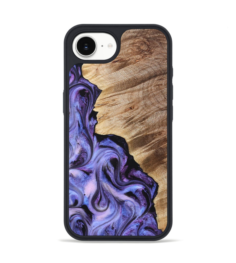 iPhone 17e Wood Phone Case - Tamra (Purple, 822826)