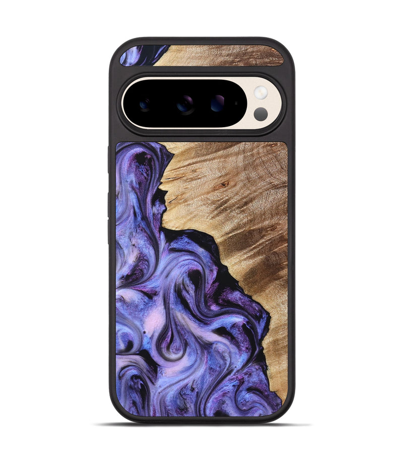 Pixel 10 Wood Phone Case - Tamra (Purple, 822826)