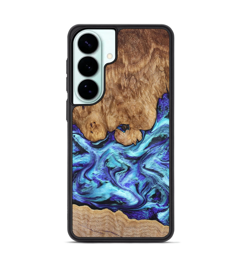 Galaxy S26 Plus Wood Phone Case - Mariel (Blue, 822827)