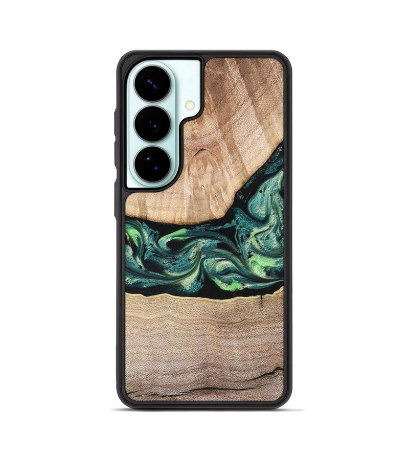 Galaxy S26 Wood Phone Case - Jasen (Green, 822854)