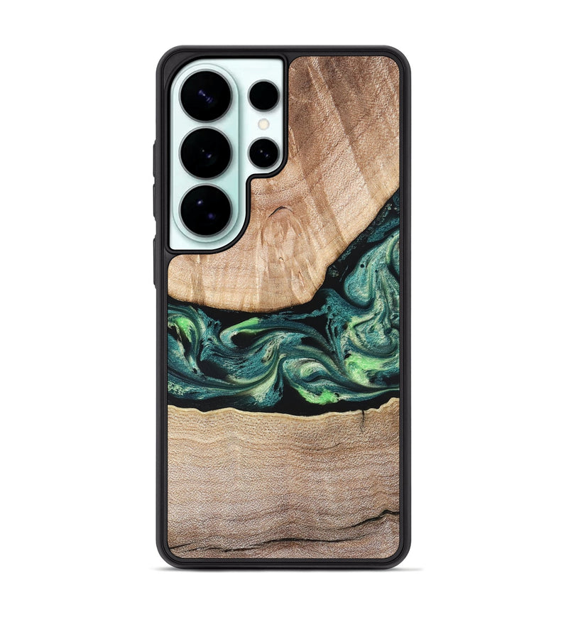 Galaxy S26 Ultra Wood Phone Case - Jasen (Green, 822854)