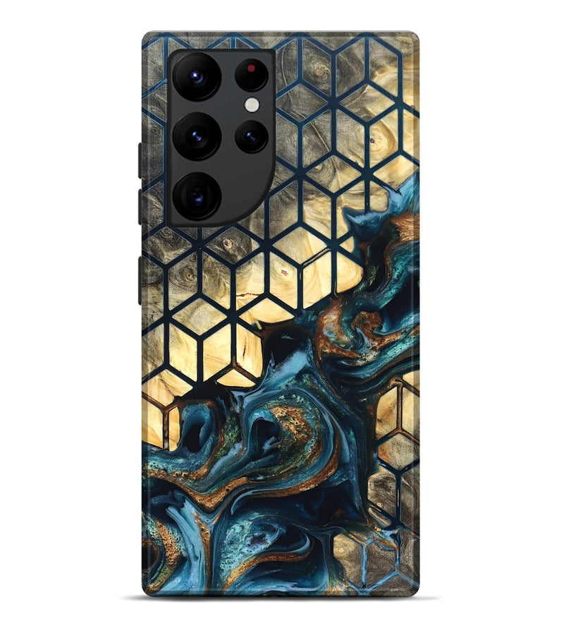 Galaxy S22 Ultra Wood Live Edge Phone Case - Hallie (Pattern, 822873)