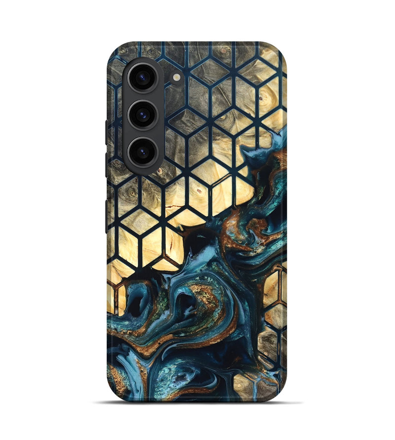 Galaxy S23 Wood Live Edge Phone Case - Hallie (Pattern, 822873)