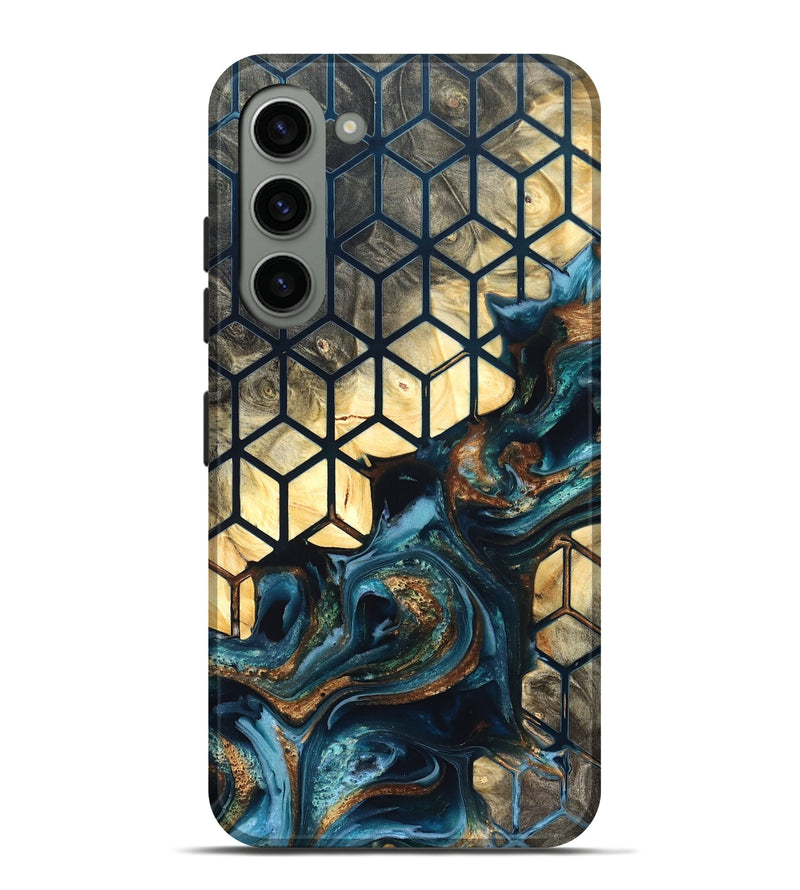 Galaxy S23 Plus Wood Live Edge Phone Case - Hallie (Pattern, 822873)
