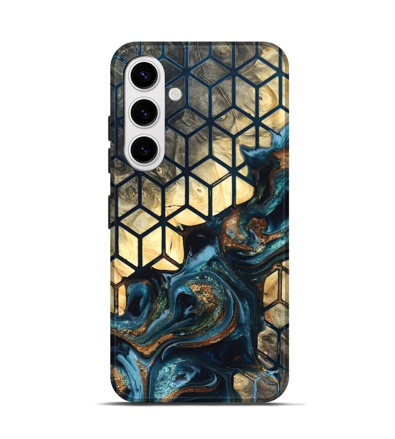 Galaxy S25 Wood Live Edge Phone Case - Hallie (Pattern, 822873)