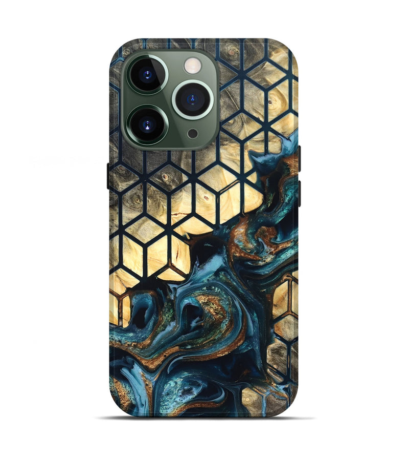 iPhone 13 Pro Wood Live Edge Phone Case - Hallie (Pattern, 822873)