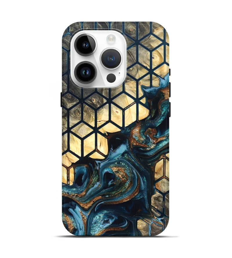 iPhone 15 Pro Wood Live Edge Phone Case - Hallie (Pattern, 822873)