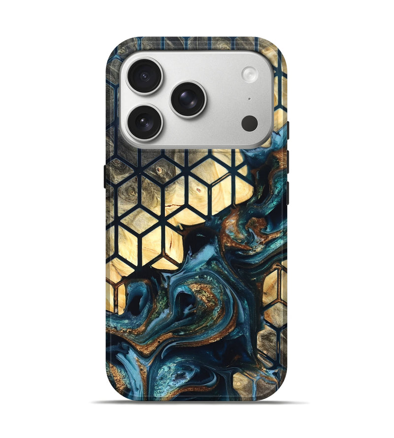iPhone 17 Pro Wood Live Edge Phone Case - Hallie (Pattern, 822873)