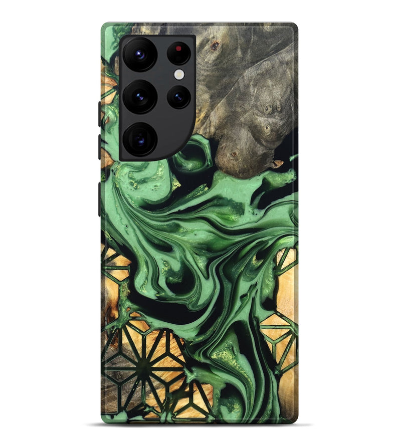 Galaxy S22 Ultra Wood Live Edge Phone Case - Toby (Pattern, 822875)