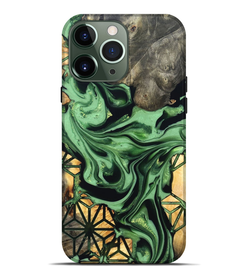 iPhone 13 Pro Max Wood Live Edge Phone Case - Toby (Pattern, 822875)