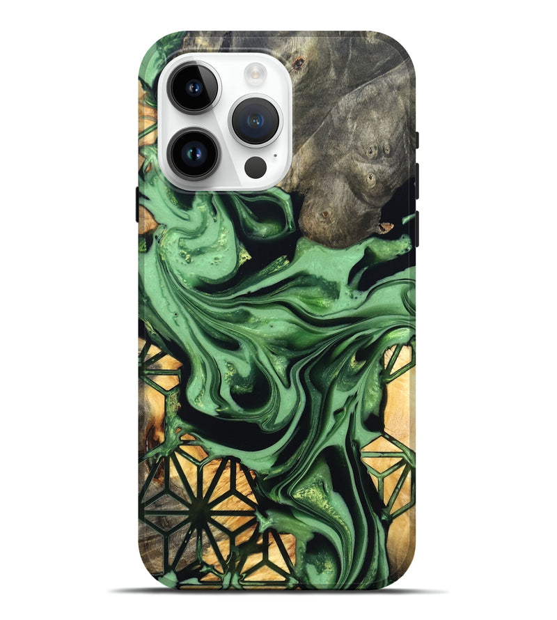 iPhone 15 Pro Max Wood Live Edge Phone Case - Toby (Pattern, 822875)