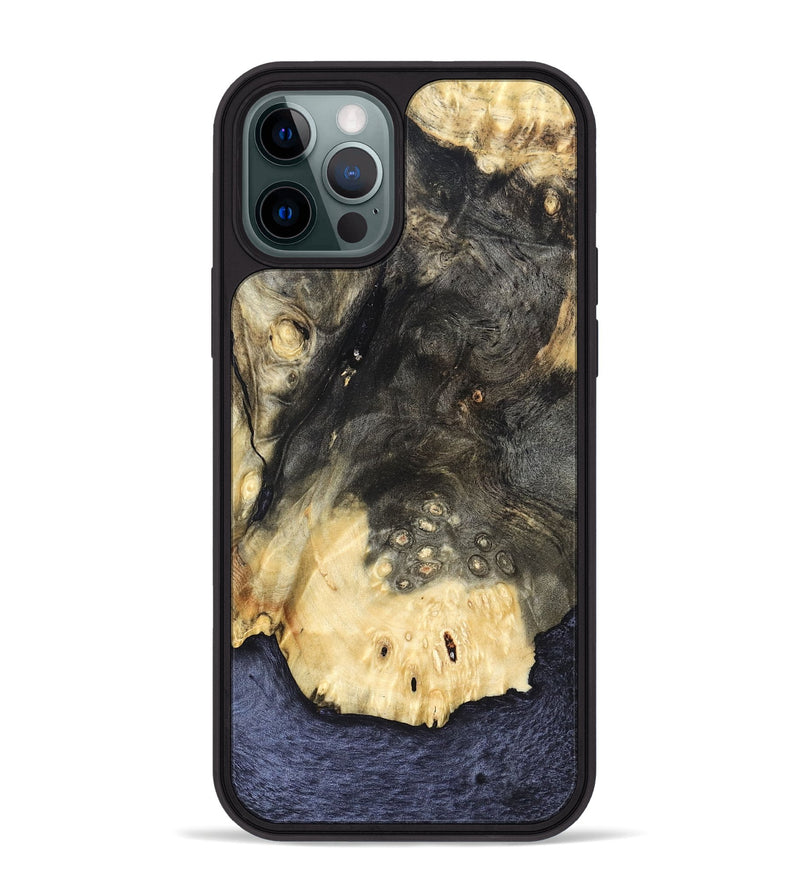 iPhone 12 Pro Max Wood Phone Case - Damaris (Wood Burl, 822896)